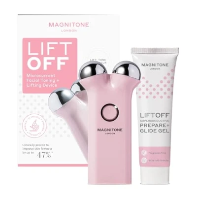 Image of MAGNITONE London LiftOff Microcurrent Facial Lifting and Toning Device Pink