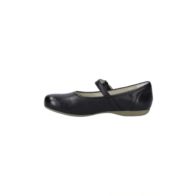 Image of Josef Seibel Ankle strap ballet pumps, Women&#039;s, Size: 3.5, Schwarz Leather