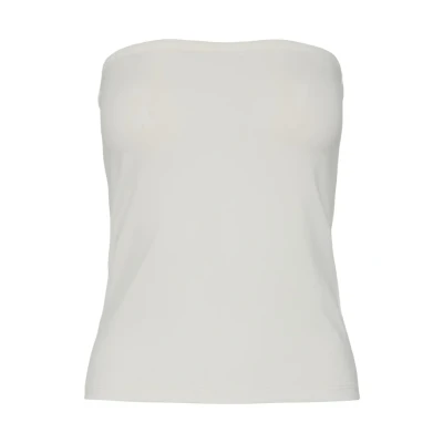 Image of PIECES Pcmadison Tube Top Noos BC Women&#039;s, Cloud dancer, S
