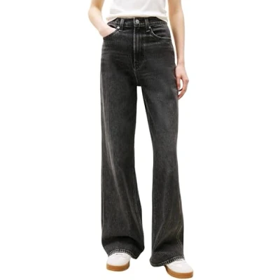 Image of Tommy Jeans Women&#039;s Claire High Rise Jeans, Denim (Denim Washed Black), 24W / 28L