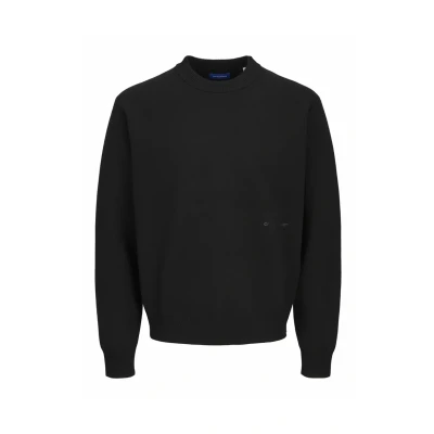 Image of Jack &amp; Jones MIT Rundhals Einfarbig Jumper, Men&#039;s, Size: XS, Black
