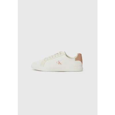 Image of Calvin Klein PRO CUPS Trainers, Women&#039;s, Size: 3.5, White/tuscany shoes