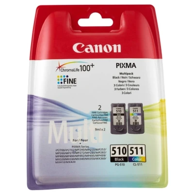 Image of Canon PG 510 / CL 511 Ink Cartridge Combo Pack