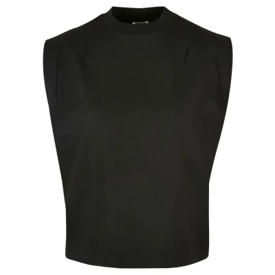 Image of Urban Classics Orgnaic Heavy Shoulder Top, Women&#039;s, Size: Large, Black