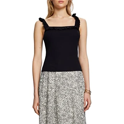 Image of edc by Esprit Top, Women&#039;s, Size: 0XS, Black
