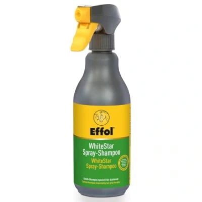 Image of Effol White Star Spray Shampoo 500ml Horse Grooming Riding Equestrian