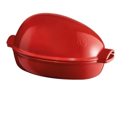 Image of Emile Henry Roaster, Ceramic, Grand Cru, 41,5 x 27,5 22 cm