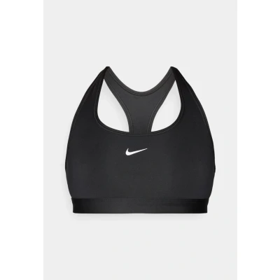 Image of NIKE Performance Swoosh Light support WOMEN&#039;S Nonpadded sports BRA bra, Women&#039;s, Size: XS, Black/white