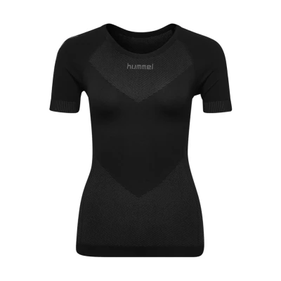 Image of Hummel First Seamless Sports Tshirt, Women&#039;s, Size: 10/10, Black