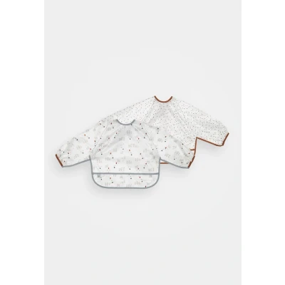 Image of Lässig LONG Sleeve Bib TINY Farmer Sheep 2 PACK for kids, Size: One Size, White