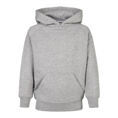 Image of Urban Classics Blank Hoodie for kids, Size: 7 8y, Grey