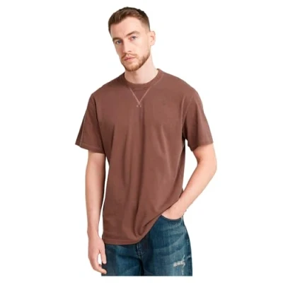 Image of G STAR Nifous Basic Tshirt, Men&#039;s, Size: XXL, Plum