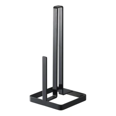 Image of Yamazaki Kitchen Roll Holder Tower Black