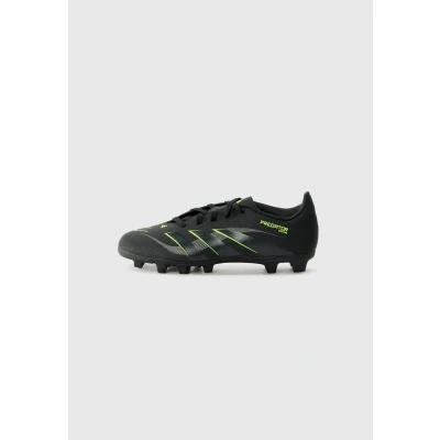 Image of adidas Performance Predator CLUB Unisex Moulded stud football boots for kids, Size: 10K, Core black/carbon/lucid lemon shoes