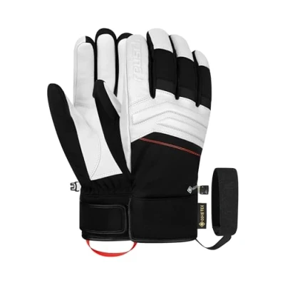 Image of Reusch Jupiter Gore Tex Extra Warm, Waterproof, Windproof and Breathable Unisex Winter Gloves, Finger Snow Ski Gloves for Men Women, 9.5