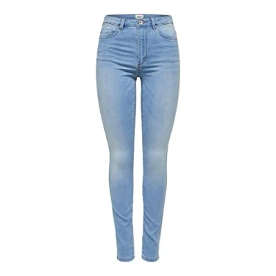 Image of ONLY Onlroyal Jeans Skinny Fit, Women&#039;s, Size: XSx30, Light blue denim