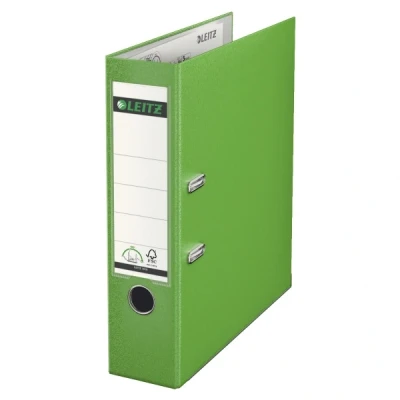 Image of Leitz 180 Lever Arch File Plastic ring binder Green