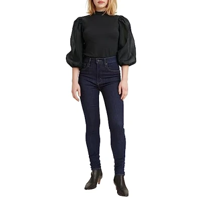 Image of Levi&#039;s MILE HIGH Super Skinny Jeans Fit, Women&#039;s, Size: 24x32, Blue denim