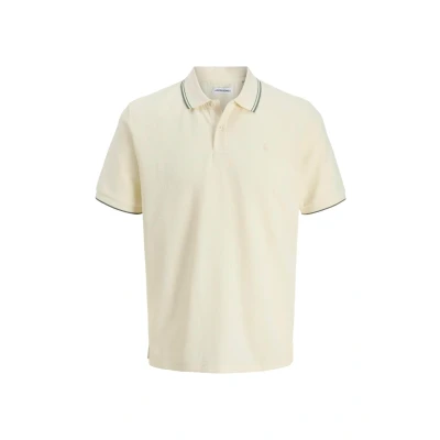 Image of JACK &amp; JONES Men&#039;s Jjeaustin Polo SS Noos, Chambray Blue, XL