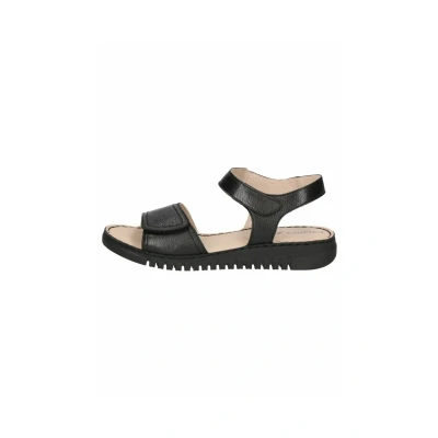 Image of Caprice Wedge sandals, Women&#039;s, Size: 7.5, Black nappa shoes