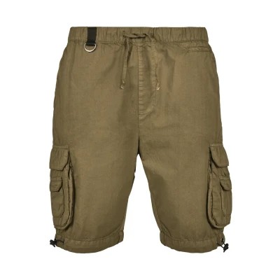 Image of Urban Classics Double Pocket Shorts, Men&#039;s, Size: Small, Summerolive