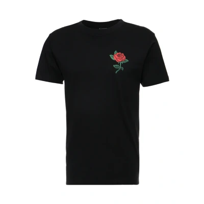 Image of Mister TEE ROSE Print Tshirt, Men&#039;s, Size: Large, Black