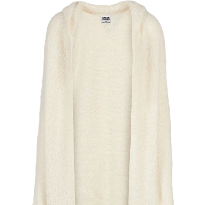 Image of Urban Classics Feather Cardigan, Women&#039;s, Size: 5XL, Whitesand