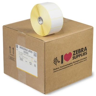 Image of Zebra Z Select 2000D Printer Labels (White, Thermal Transfer, Paper, 57.15 x 50.8, 12 Piece(s))