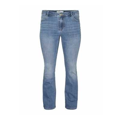 Image of VERO MODA CURVE Women&#039;s Jeans, blue, 50W / 32L