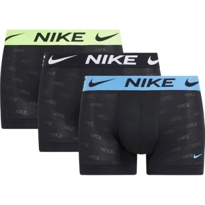 Image of NIKE Men&#039;s Underwear, Blk Lg Msh Pnt Uni Bl/Vlt/Blk Wb, M