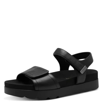 Image of Tamaris Wedge sandals, Women&#039;s, Size: 5, Black shoes
