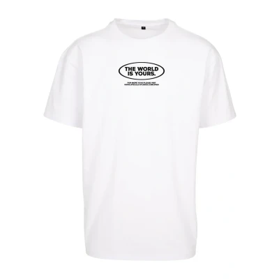 Image of Mister Tee Men&#039;s Money Maker Oversize T Shirt, White, XS