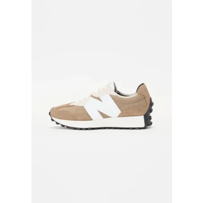 Image of New Balance U327 Unisex Trainers, Size: 8, Mushroom Leather/synthetics