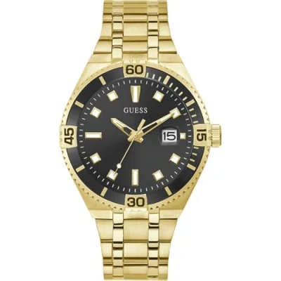 Image of Guess Aluminum Top Ring Watch, gold, Einheitsgröße, Bracelet