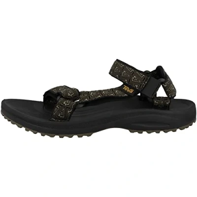 Image of Teva Winsted Walking sandals, Men&#039;s, Size: 6, Bamboo/dark olive Textile