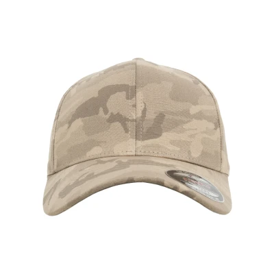 Image of Flexfit Cap, Size: S/M, Dark beige camo