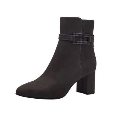 Image of Marco Tozzi Classic ankle boots, Women&#039;s, Size: 6, Anthracite Textile