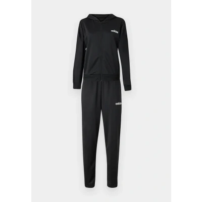Image of adidas Sportswear Essentials Linear SET Tracksuit, Women&#039;s, Size: XS, Black