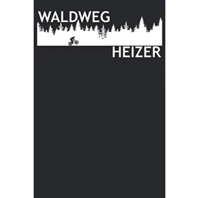 Image of Waldweg Heizer Notizbuch: DIN A5 Kariert 120 Seiten Fahrrad MTB Mountainbike Rennrad Downhill Radsport Bike als Geschenkidee &amp; Geschenk zum Geburtstag ... Planer Tagebuch Notizheft Notizblock