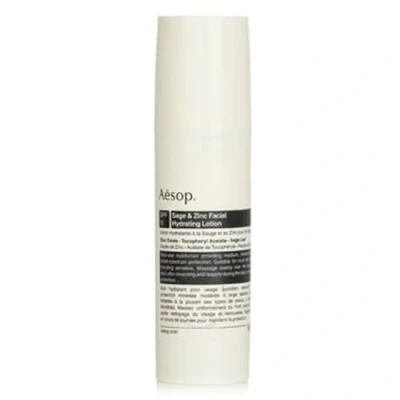 Image of Aesop Sage and Zinc Facial Hydrating Lotion SPF15 50ml
