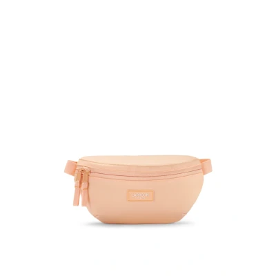 Image of LARKSON Bum Bag for Men and Women Finn Waist Sports Outdoor City belt Stylish Festivals Crossbody with Strap Water Repellent, peach, Einheitsgröße, money