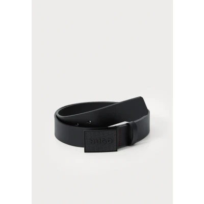 Image of HUGO Gethon Belt, Men&#039;s, Size: 30, Black