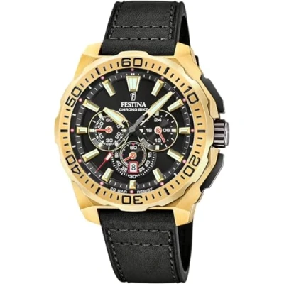 Image of Festina Chrono Bike Black Men&#039;s Watch F20728/3
