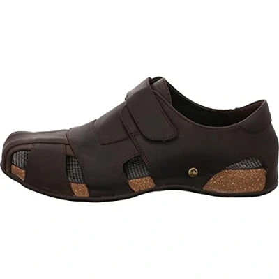 Image of Panama Jack Fletcher Basic Walking sandals, Men&#039;s, Size: 10, Brown Leather