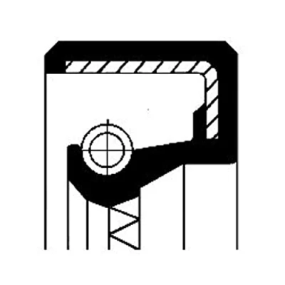 Image of Shaft Seal, differential CORTECO 19035001B
