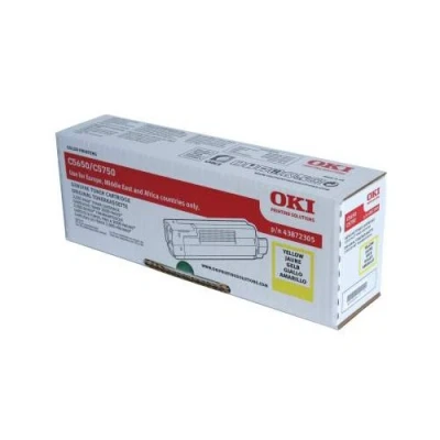 Image of OKI Laser Toner Original 43872305 2000 Pages Yellow
