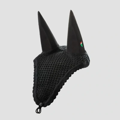 Image of Equiline Customise Your Ruben Soundproof Tie Down Fly Hood White Hoods Horse &amp; Equestrian