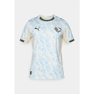 Image of Puma Palermo Replica Football shirt, Men&#039;s, Size: XL, Warm white/team light blue