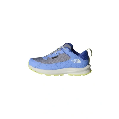Image of The North Face Fastpack Waterproof Hiking Boots Unisex Training shoe for kids, Size: 6, Virtual blue sun fog Synthetics