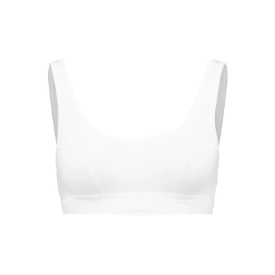Image of sloggi Women&#039;s Double Comfort Crop Top. A classic top made from extra soft cotton for breathability and comfort, White, 34